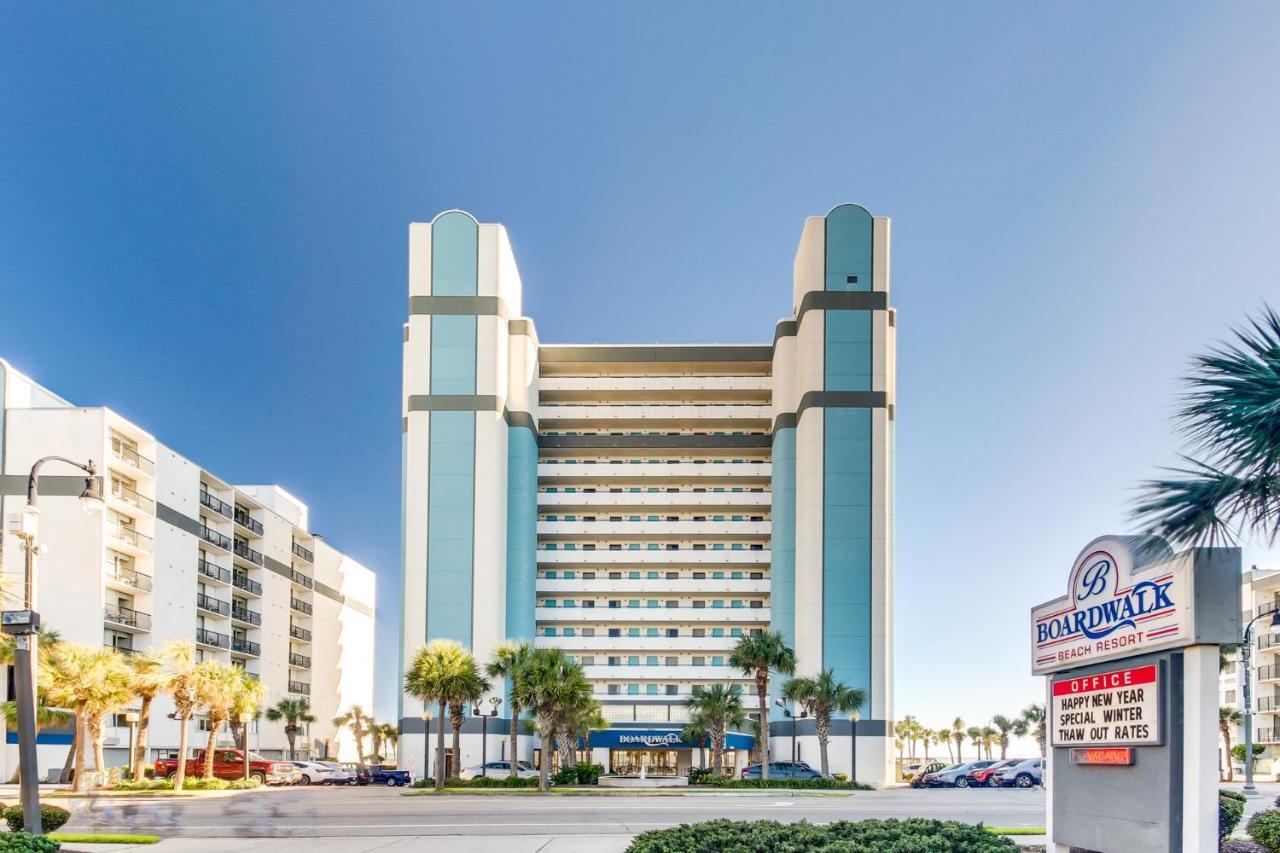 Hosteeva Oceanfront Boardwalk Beach Resort With Balcony Μιρτλ Μπιτς Εξωτερικό φωτογραφία