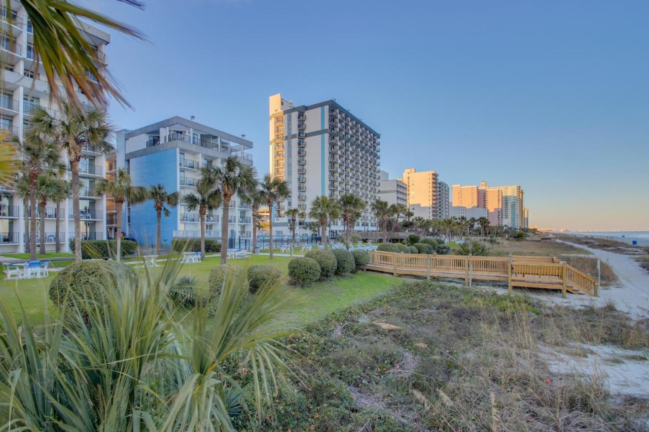 Hosteeva Oceanfront Boardwalk Beach Resort With Balcony Μιρτλ Μπιτς Εξωτερικό φωτογραφία